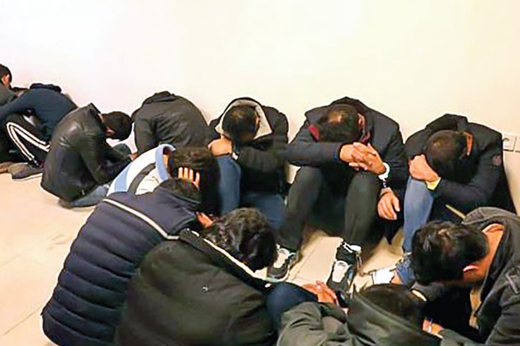 زندان فرجام تبهکاری و سوداگری ۱۳ مجرم