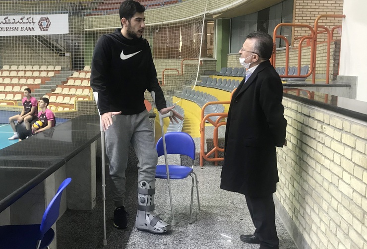 پاسور تیم ملی والیبال ماه ها باید از میادین رقابت دور بماند.