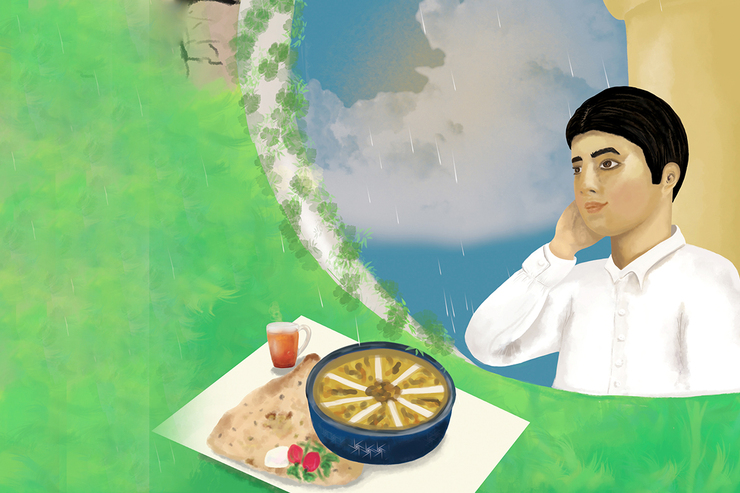 روزه داری حال خوبی است که همه ما از آن خاطره داریم. زهرا عراقی با «مهمان باران» از همین حال و هوا می گوید.