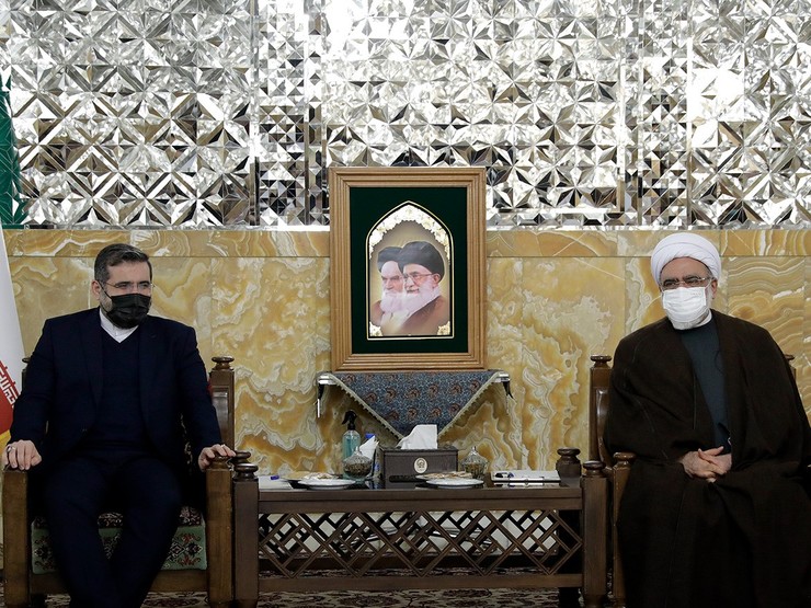 حجت‌الاسلام والمسلمین احمد مروی در دیدار با وزیر فرهنگ و ارشاد اسلامی: آزمون و خطا در مسائل فرهنگی قابل قبول نیست.