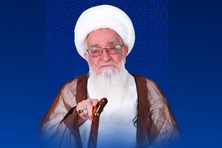 پیکر آیت‌الله صافی‌گلپایگانی در حرم امام حسین(ع) به خاک سپرده می‌شود