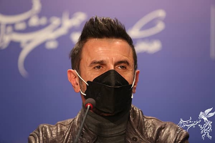تصاویر امین حیایی و مجید صالحی در نشست رسانه‌ای فیلم «برف آخر»