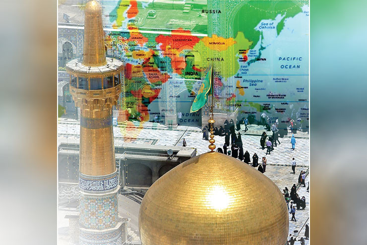 بررسی ابعاد متمایز مشهد‌الرضا (ع) با تکیه بر حضور ملیت‌های گوناگون در این شهر.