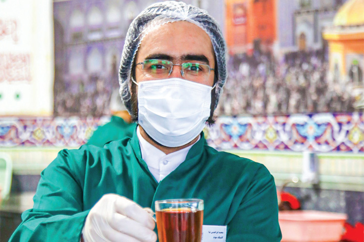 چای‌خانه‌های حضرت جایی است که می‌توانید پس از زیارت گلویی تازه کنید.