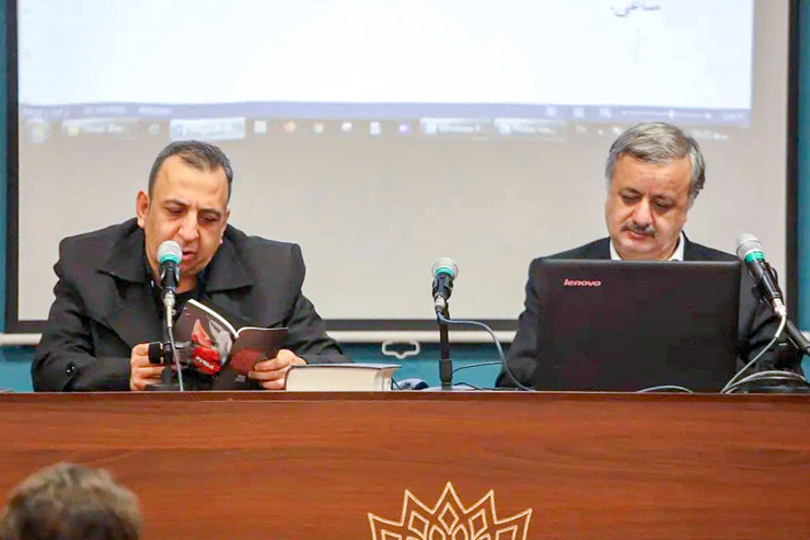 نشست نقد و بررسی مجموعه شعر «ابزورد» یکشنبه در حوزه هنری خراسان‌رضوی به‌میانداری محمدکاظم‌ کاظمی، شاعر سرشناس معاصر برگزار شد.