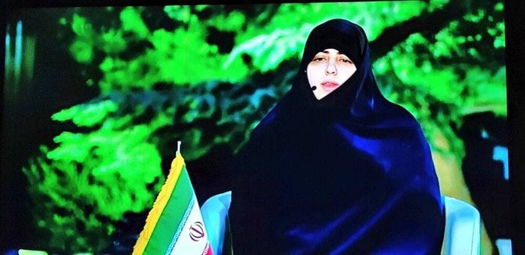 دختر رئیس قوه قضائیه گفت: سال ۹۶ می گفتند که پدر فرد خوبی است و یکی از مواردی که گفته می‌شد این بود که فرد به جای قاطعیت باید فریب هم داشته باشد و ایشان در سال ۹۶ از طریق وجهه سیاسی با مردم صحبت کردند.