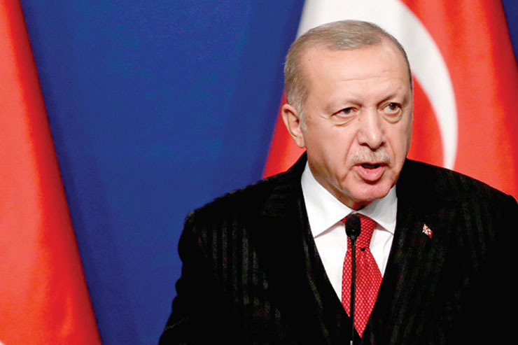رجب طیب اردوغان، رئیس جمهور ترکیه، روز سه شنبه ۱۱ خرداد ۱۴۰۰ در یک سخنرانی تلویزیونی اعلام کرد که ترکیه امیدوار است همکاری‌های خود را با مصر و کشور‌های حوزه خلیج فارس به حداکثر برساند.