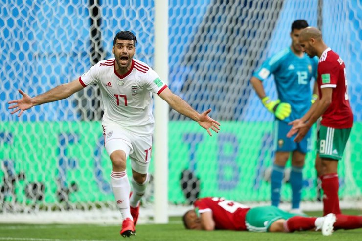 تیم ملی ایران موفق شد برای بار سوم مقابل بحرین توسط مهدی طارمی به گل برسد.