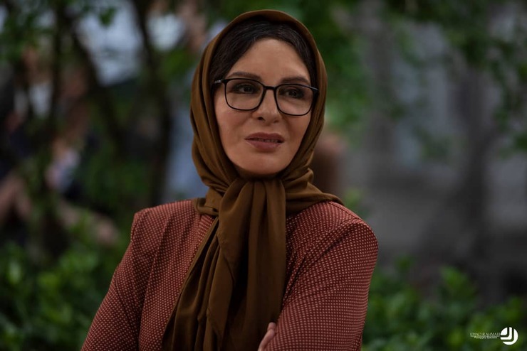 افسانه بایگان در مشهد جلو دوربین رفت