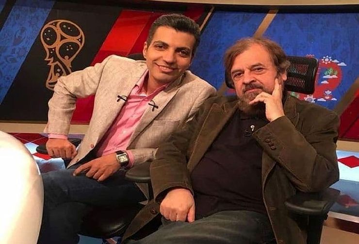 ویدئو عادل فردوسی‌پور برای بهبودی حمیدرضا صدر عزیز و دوست‌داشتنی