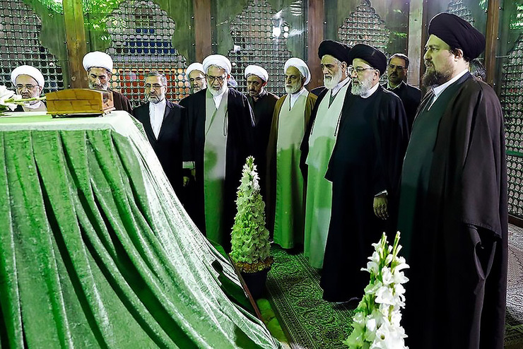 مسئولان عالی قضایی با آرمان‌های امام(ره) تجدید میثاق کردند
