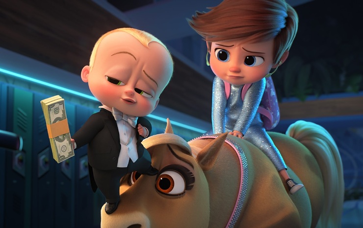 شرکت یونیورسال پیکچرز جدیدترین تریلر انیمیشن The Boss Baby: Family Business که بر اساس کتابی به همین نام نوشته مارلا فارزی ساخته شده‌ است، منتشر کرد.