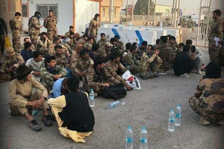 سخنگوی نیروی انتظامی از بازگرداندن مرزبانان افغانستانی به کشورشان خبر داد.