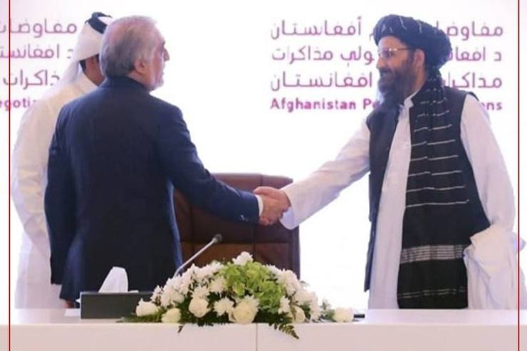 دور جدید مذاکرات دو روزه صلح افغانستان در دوحه پایتخت قطر، بعد از نشست خبری رئیسان هر دو هیات، یکشنبه ۲۷ سرطان-تیر پایان یافت.