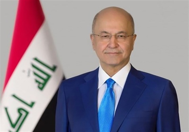 برهم صالح رییس جمهور عراق، صبح روز پنچ شنبه به منظور شرکت در مراسم تحلیف ابراهیم رییسی رییس جمهور جدید ایران، راهی تهران شد.