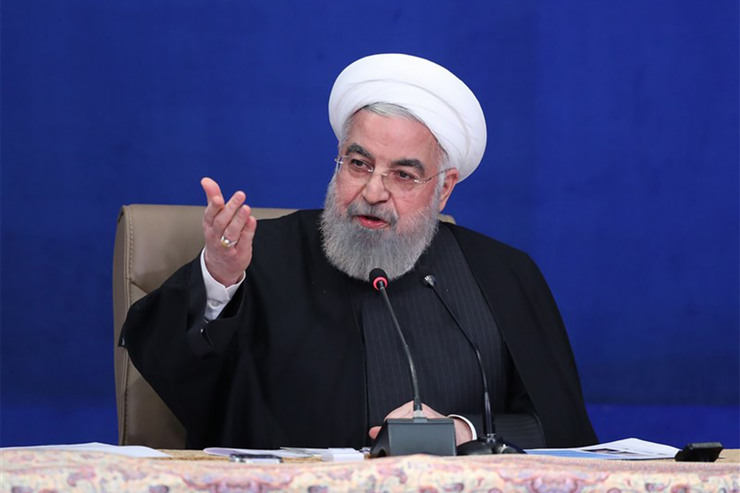 رییس جمهوری با اشاره به بحران کم‌آبی در استان خوزستان گفت: بخشی از مشکلات در این استان کم شده است و حل و فصل مسائل خوزستان طبق دستور دیروز رهبری باید ادامه پیدا کند.