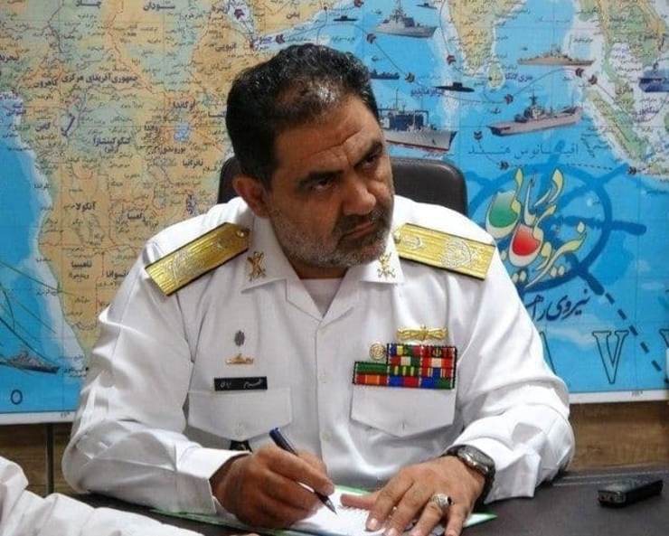 در حکمی از سوی آیت الله خامنه‌ای فرمانده معظم کل قوا، امیر دریادار دوم شهرام ایرانی را به فرماندهی نیروی دریایی ارتش جمهوری اسلامی ایران منصوب کردند.