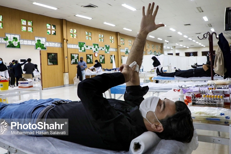 در تاسوعا و عاشورای حسینی تعداد ۱۹۸۷ نفر به پایگاه‌های اهدای خون استان مراجعه کردند و از این تعداد ۱۴۰۸ نفر موفق به اهدای خون شدند.