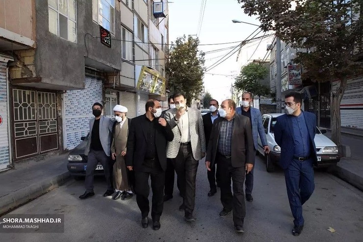 جمعی از اعضای شورای شهر مشهد، به‌منظور آشنایی بیشتر با مسائل و مشکلات شهروندان در منطقه ۱۰ شهرداری، از محلات رسالت و خاتم‌الانبیاء بازدید کردند.