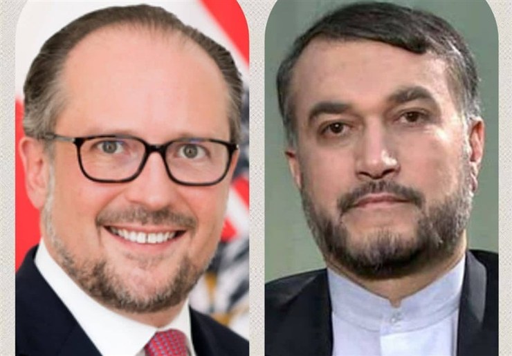 وزیران امور خارجه جمهوری اسلامی ایران و اتریش به صورت تلفنی با یکدیگر گفت وگو ورایزنی کردند.