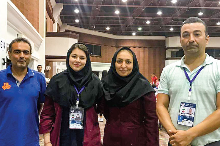 رقابت دختران دانشجوی ایرانی در قهرمانی شطرنج آسیا درحال برگزاری است.