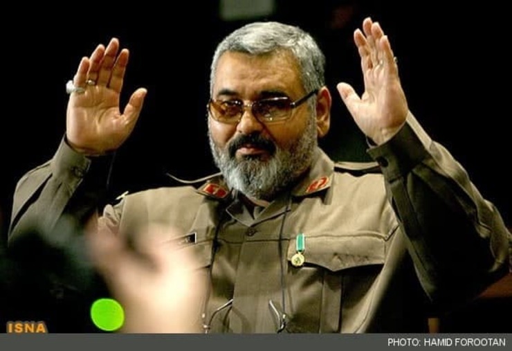 پیکر سرلشکر فیروزآبادی در حرم رضوی به خاک سپرده شد