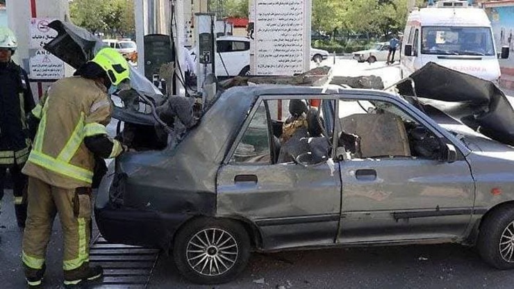 ویدئویی از لحظه انفجار مخزن CNG در پمپ گاز میدان بار نوغان مشهد را مشاهده می‌کنید.