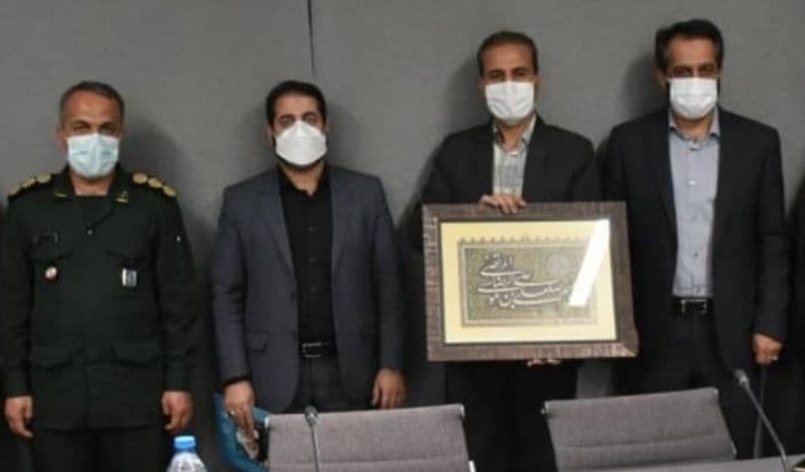 طی مراسمی، فرمانده پایگاه مقاومت بسیج شهرداری منطقه ۹ مشهد با حضور مسوول سازمان بسیج ادارات و کارمندان سپاه امام رضا علیه السلام معارفه شد.
