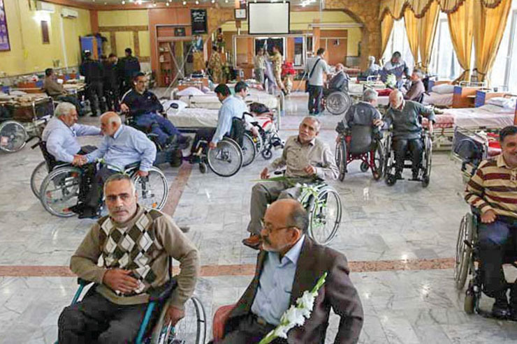محدودیت‌های کرونایی باعث شده جانبازان نتوانند مثل قبل به آسایشگاه رفت‌وآمد کنند.