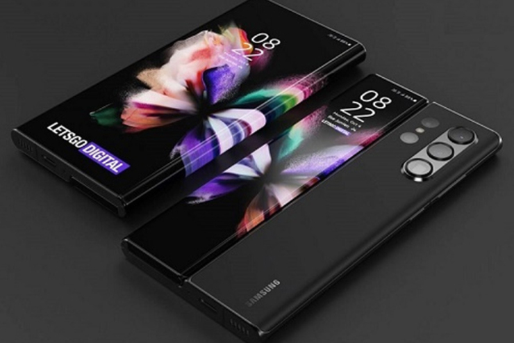 اخیراً اطلاعات یک ثبت اختراع جدید از شرکت Samsung Display به بیرون درز کرده که نشان می‌دهد این شرکت در حال توسعه یک گوشی جدید با قابلیت رول شدن صفحه نمایش است که این اطلاعات توسط یک گرافیست سرشناس مورد استفاده قرار گرفته و حاصل کار انتشار چندین تصویر سه بعدی از این گوشی آینده سامسونگ بوده است.
