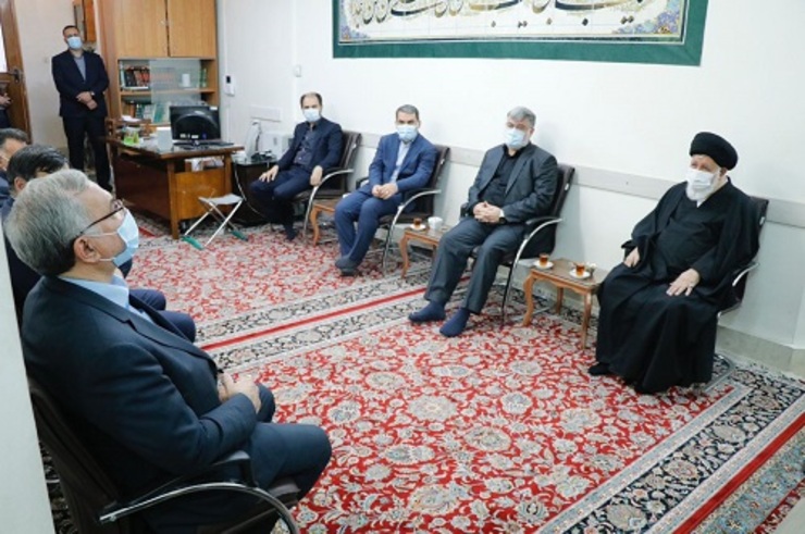 وزیر بهداشت درمان و آموزش پزشکی با نماینده، ولی فقیه در استان خراسان رضوی دیدار کرد.