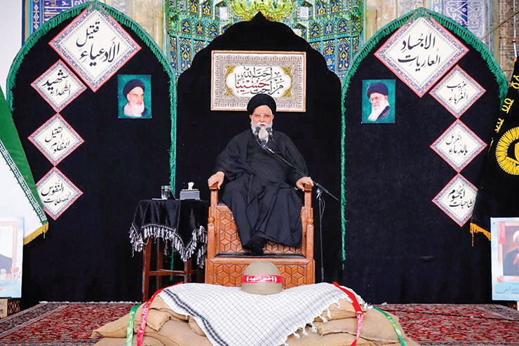 آیت‌ا... سیداحمد علم‌الهدی: حسین‌دوستی چیز آسانی نیست، ادعای عشق ابی‌عبدا... (ع) به اینکه فقط مصائب امام حسین (ع) و اهل‌بیتش (ع) را بگویند و ما اشک بریزیم تمام نمی‌شود.