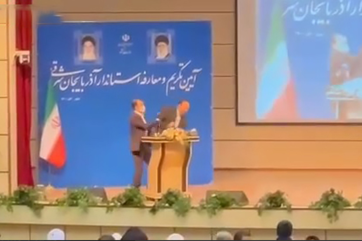 در آیین معارفه زین‌العابدین خرم رضوی استاندار آذربایجان شرقی با حضور وزیر کشور، یکی از شرکت کنندگان با رفتن بر روی سن، به صورت وی سیلی زد و باعث ایجاد درگیری و کتک کاری شد.