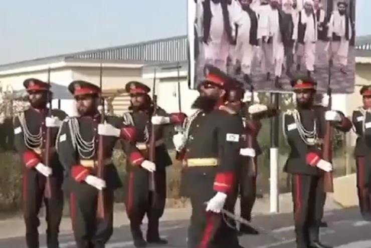 طالبان از یگان تشریفات خود رونمایی کرد + فیلم