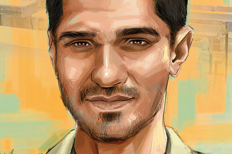 دست‌نوشته قاب‌گرفته شهید مهدی محروقی، حکایت بی قراری روح نوجوان اوست.