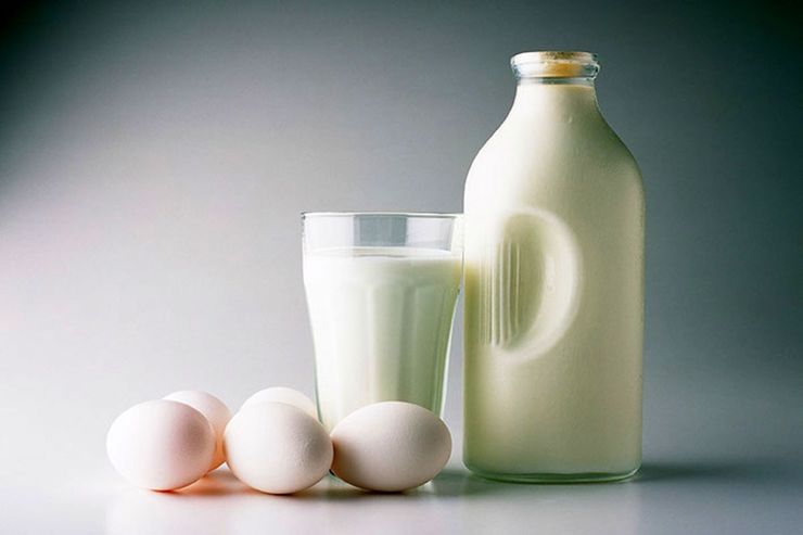 شیر و تخم مرغ دو ماده سرشار از انرژی و پروتئین است. مصرف این مواد غذایی برای کسانی که ورزش نمی کنند نیز لازم است، اما حتما باید در رژیم غذایی یک ورزشکار گنجانده شود.
