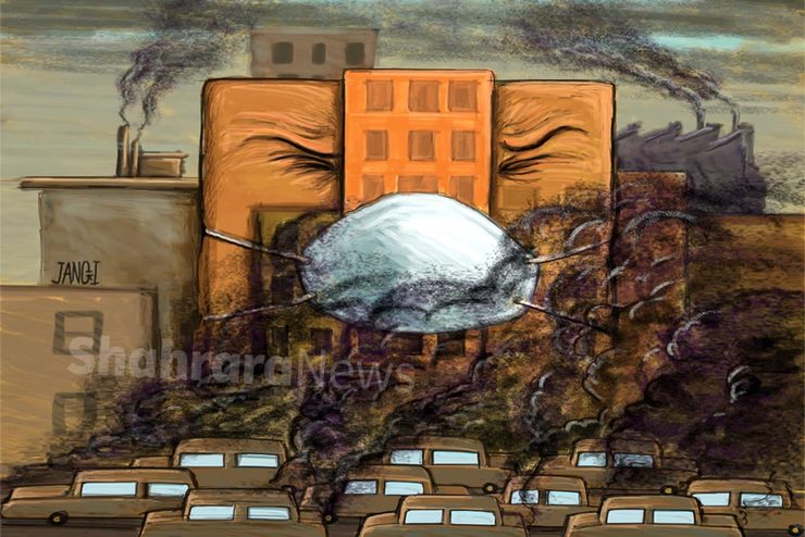 طرح از رضا جنگی، کارتونیست روزنامه شهرآرا