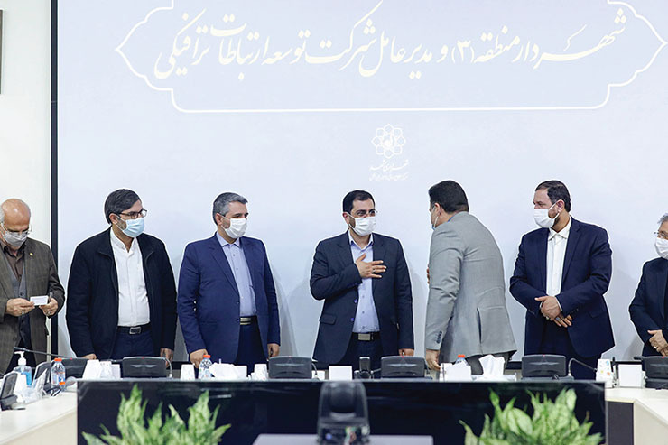 آیین تکریم و معارفه شهردار منطقه ۳ مشهد  و مدیرعامل شرکت توسعه ارتباطات ترافیکی شهرداری مشهد برگزار گردید.
