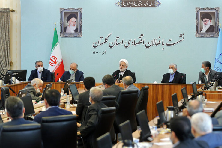 رئیس قوه قضاییه در نخستین برنامه از سفر به استان گلستان : به جای اینکه متخلف را ۱۰ سال زندان بفرستیم یا جریمه نقدی کنیم، او را بفرستیم مثلا جزیره گرگان را لایروبی کند