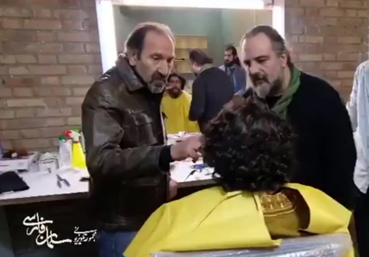 به تازگی ویدئویی از گریم سخت شخصیت‌های سریال «سلمان فارسی» به کارگردانی داوود میرباقری منتشر شده است.