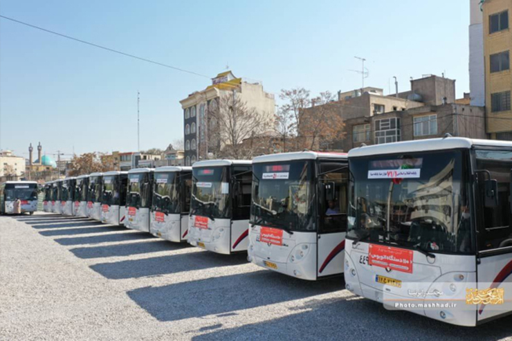 ۸۳ دستگاه اتوبوس جدید و ۲۷دستگاه اتوبوس بازسازی شده (بخش خصوصی) با حضور وزیر کشور، شهردار مشهد و جمعی از مدیران کشوری، استانی و شهری به طور رسمی رونمایی شد.
