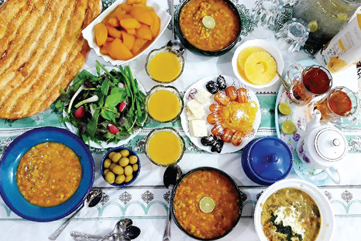 سفره‌های افطار و سحر چقدر آب می‌خورد؟
