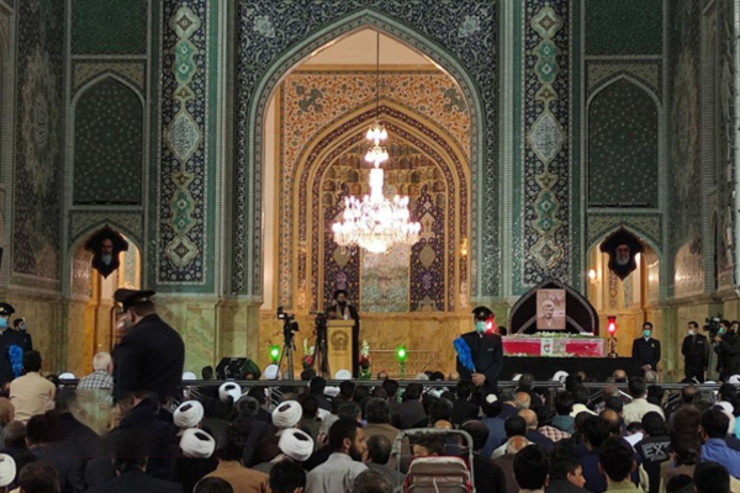 هم اکنون، مراسم وداع با شهید حجت‌الاسلام و المسلمین محمد اصلانی با حضور پرشور مردم شهید پرور مشهد، خانواده این شهید مجاهد و با سخنرانی حجت الاسلام والمسلمین مروی تولیت آستان قدس رضوی، در صحن پیامبر اعظم (ص) حرم مطهر رضوی در حال برگزاری می باشد. ویدیو: محسن بخشنده