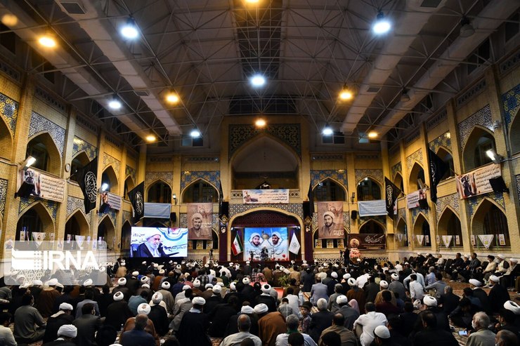 مراسم هفتمین روز درگذشت شهدای رمضان حرم مطهر رضوی برگزار شد.