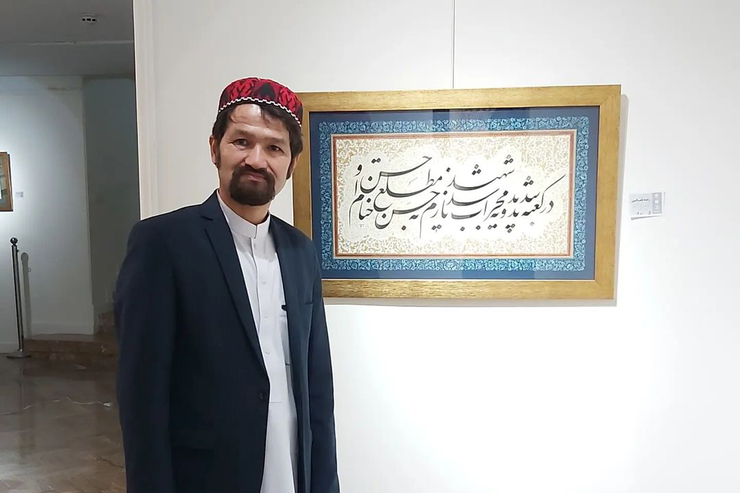 دیدار هنرمند مهاجر افغانستانی با رئیس جمهور + فیلم
