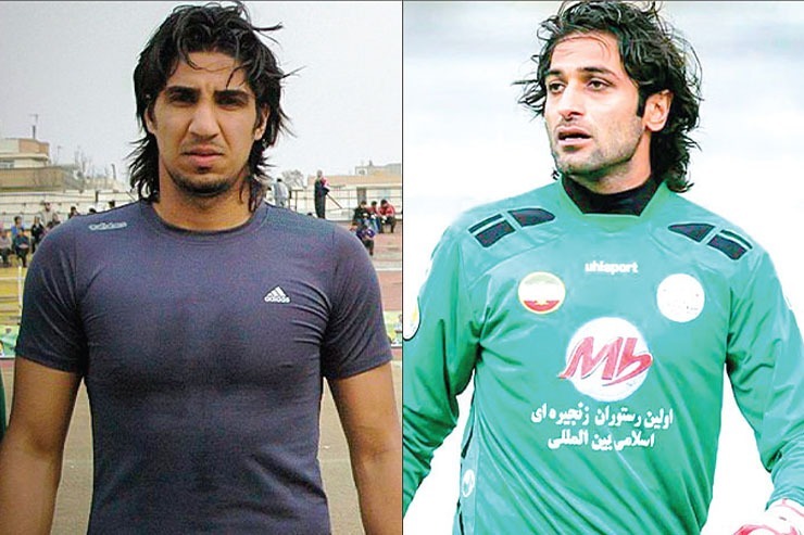 دو سنگربان مشهدی اسبق تیم فوتبال پرسپولیس درست در یک روز به یک ماجرا واکنش‌های جالبی نشان داده‌اند.