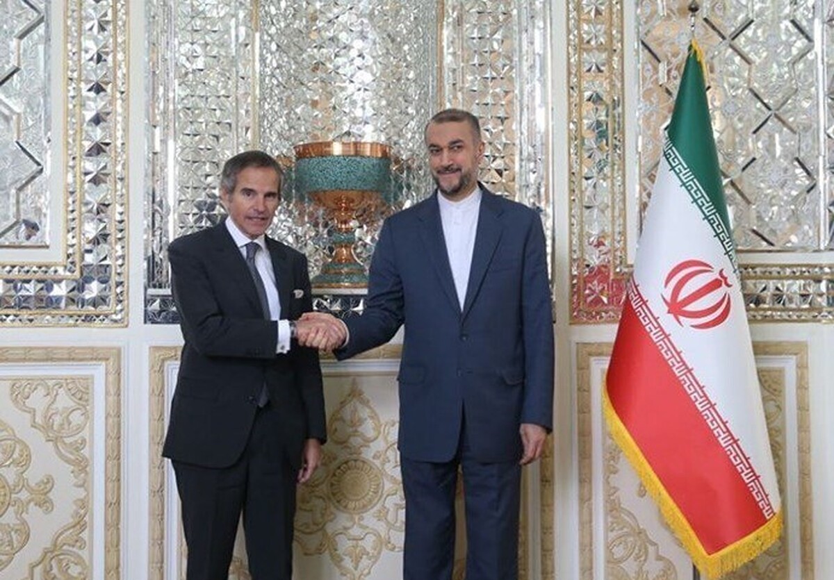 مدیرکل آژانس بین‌المللی انرژی اتمی با وزیر امور خارجه کشورمان دیدار کرد.