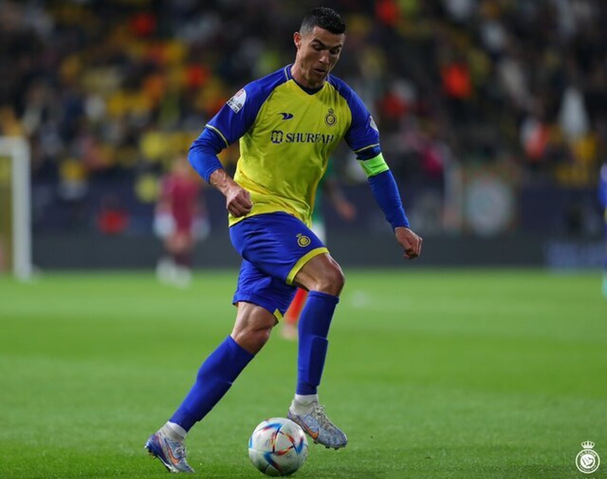 رونالدو در بازی امشب النصر عربستان حسابی جنجال به پا کرد.