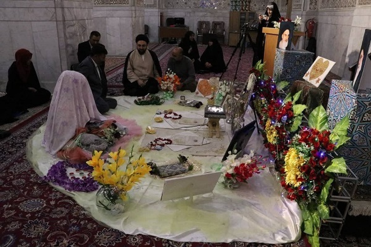 همزمان با اعیاد نورانی شعبانیه، پیوند آسمانی دو زائر غیر ایرانی در حرم مطهر رضوی برگزار شد.