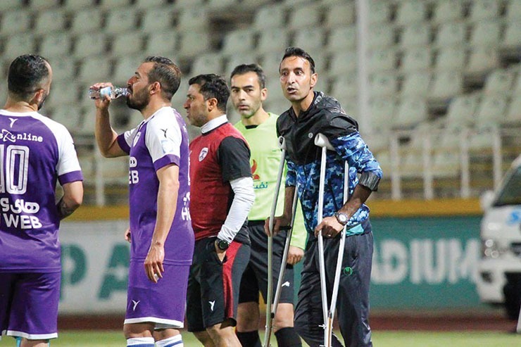 سرمربی مشهدی هوادار معتقد است تفکر دفاعی تیمش درست شده است.